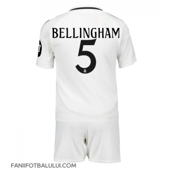 Real Madrid Jude Bellingham #5 Echipament de Fotbal Replică 2024-25 Copii Acasa (+ Șorturi)